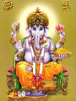 Hinduismus Götter Ganesha